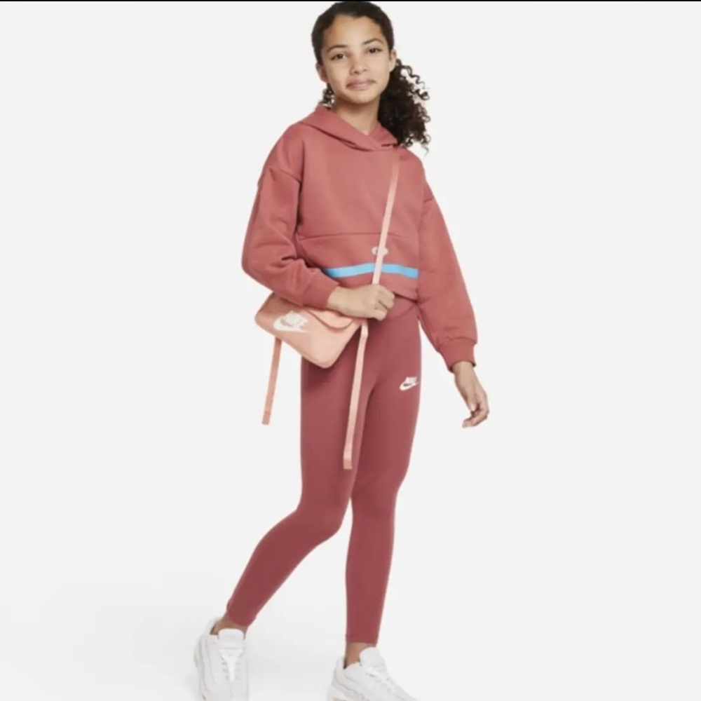 Nike  Big Kids' (Girls') High-Waisted Leggings